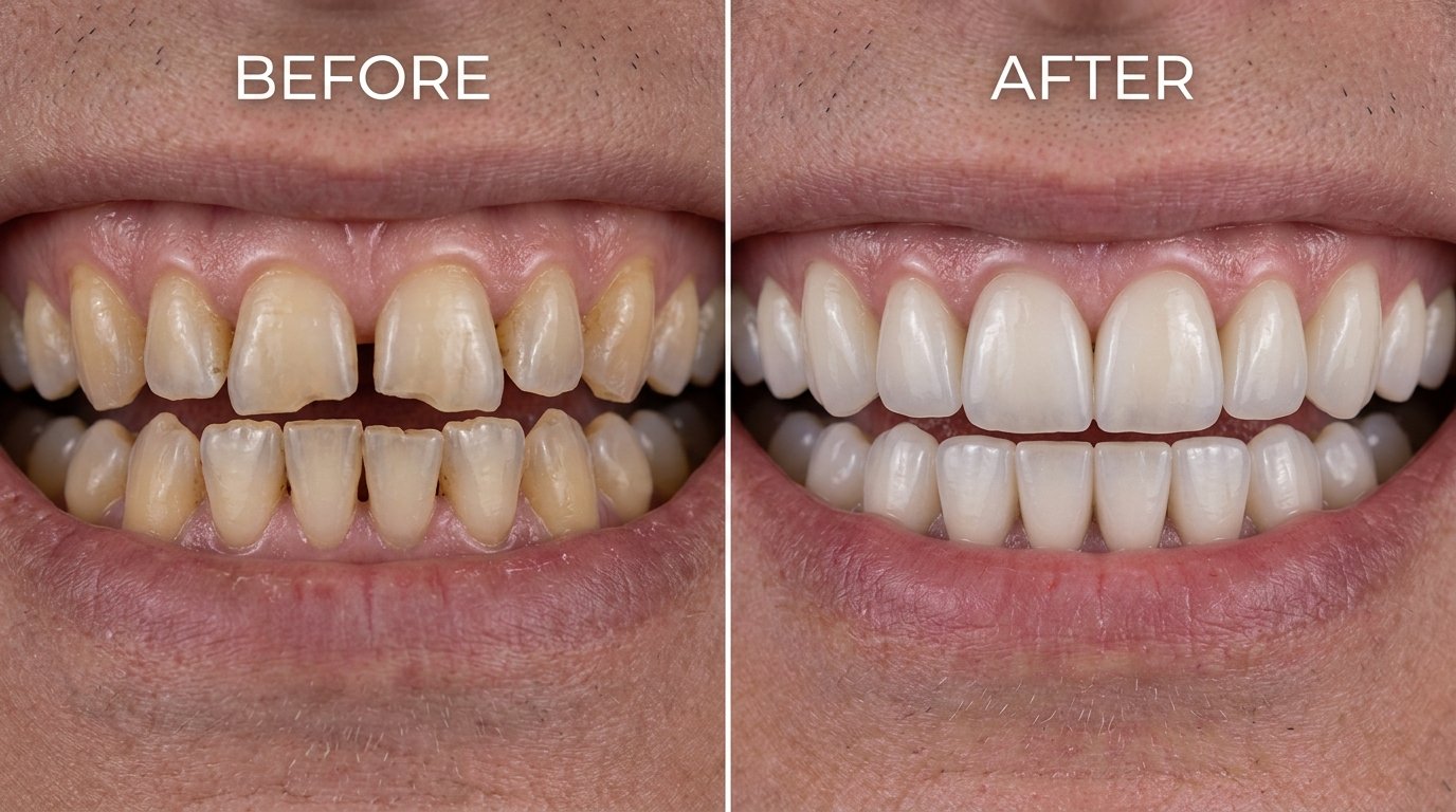 Porcelain Veneers Cosmetic Smile Design